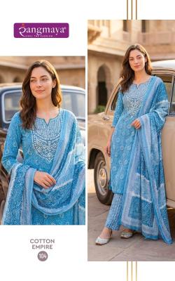 Rangmaya cotton empire wholesale designer kurtis and gowns